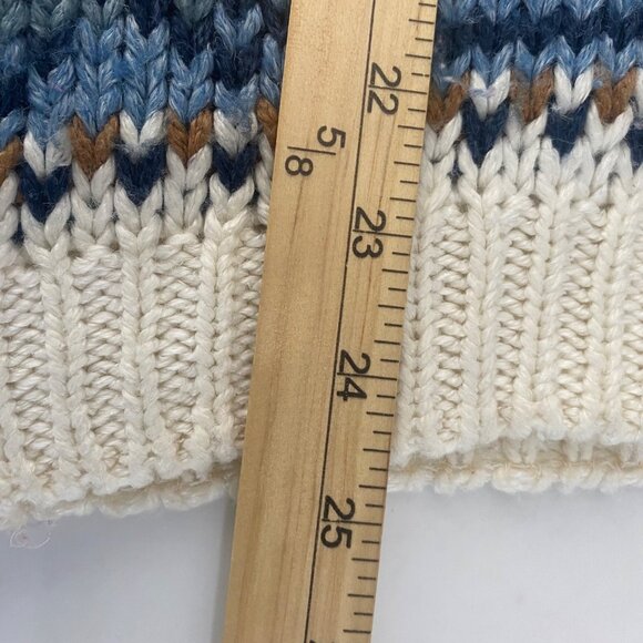 Vtg Huntington Ridge Hand‎ Knit Fair Isle Sweater M Pullover Nordic - Picture 7 of 9